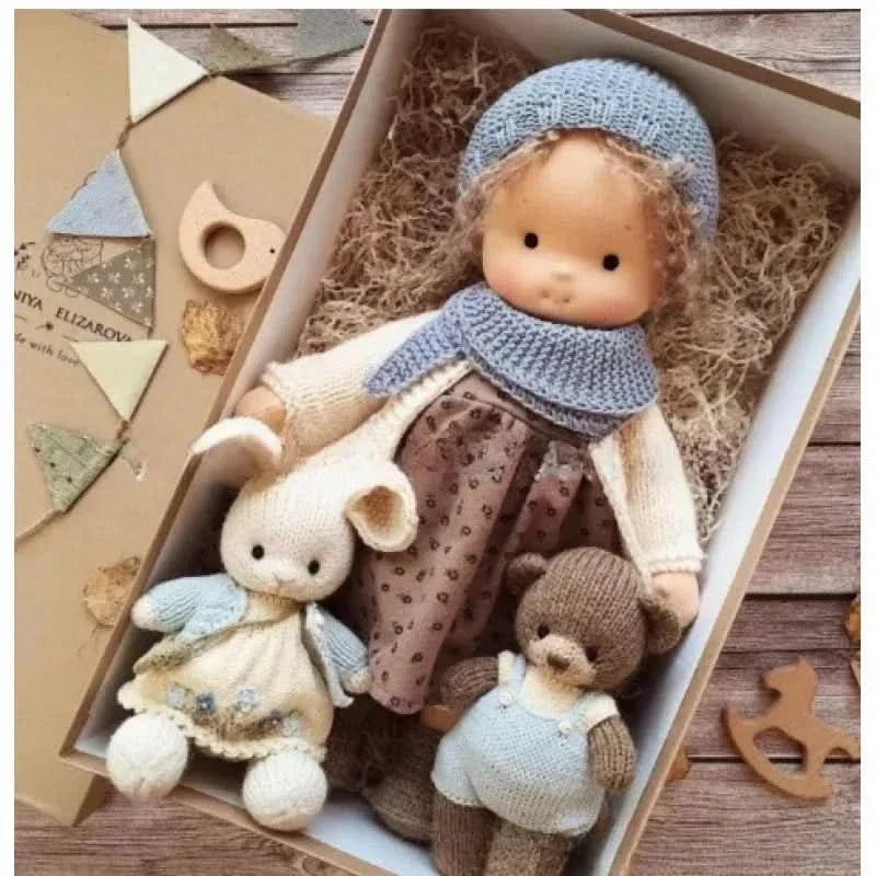 Handmade Cotton Plush Waldorf Doll Toy