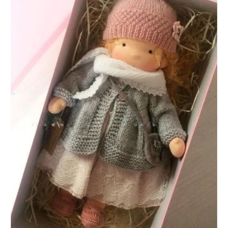 Handmade Cotton Waldorf Doll for Imaginative Play