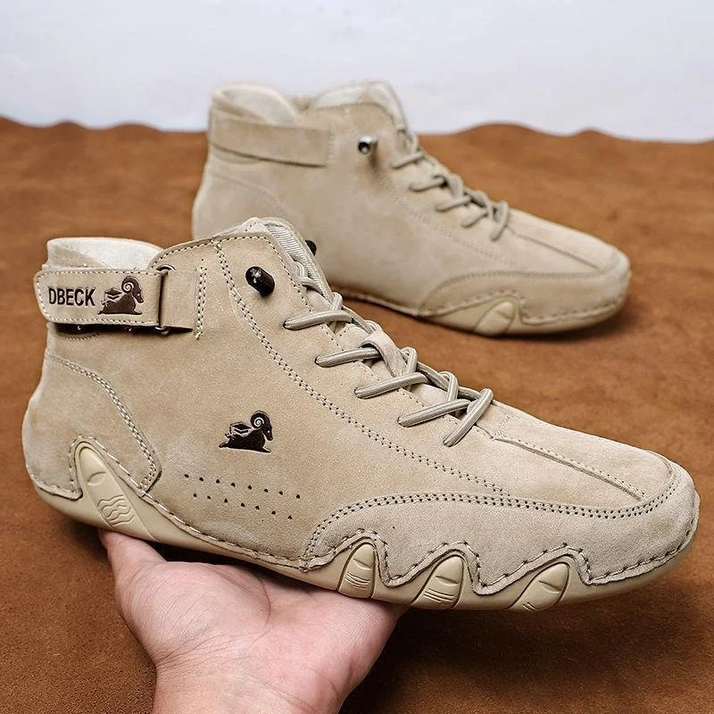 Handmade Italian High-Top Sneakers
