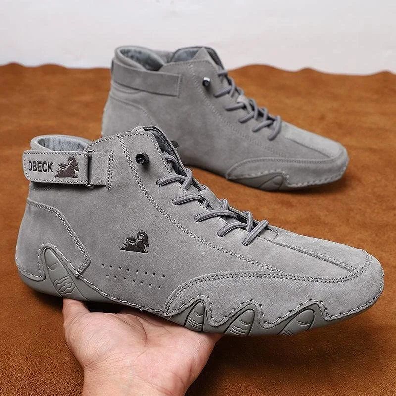 Handmade Italian High-Top Sneakers