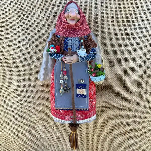 Handmade Kitchen Witch – Brings Luck and Protects Your Home