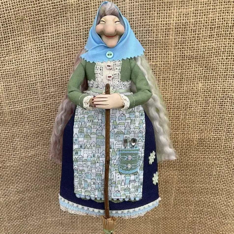 Handmade Kitchen Witch – Brings Luck and Protects Your Home