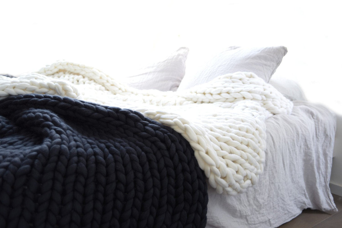 Handmade Knitted Blanket