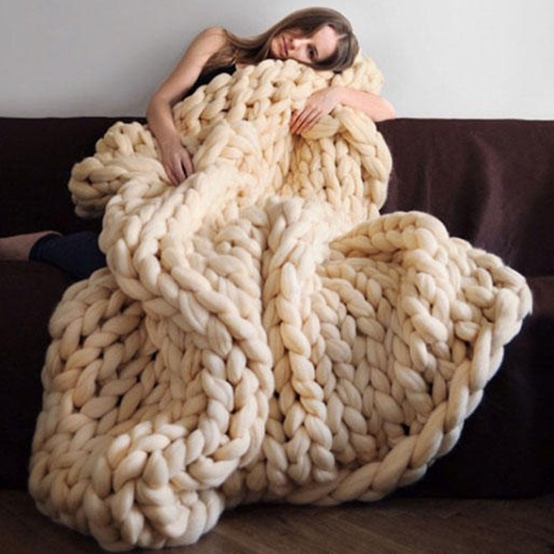 Handmade Knitted Blanket