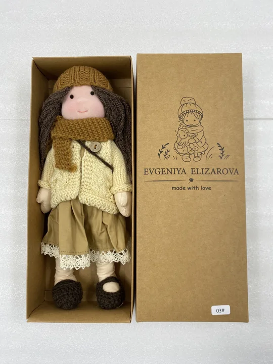 Handmade Sheep's Wool Waldorf Doll – Soft and Durable