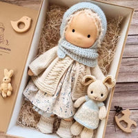 Handmade Waldorf Doll – Natural Educational Toy for Children's Imaginative Play