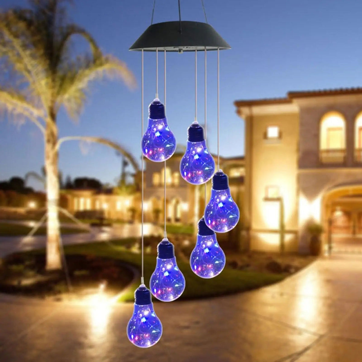 Hanging Solar Garden Light Chime Decoration