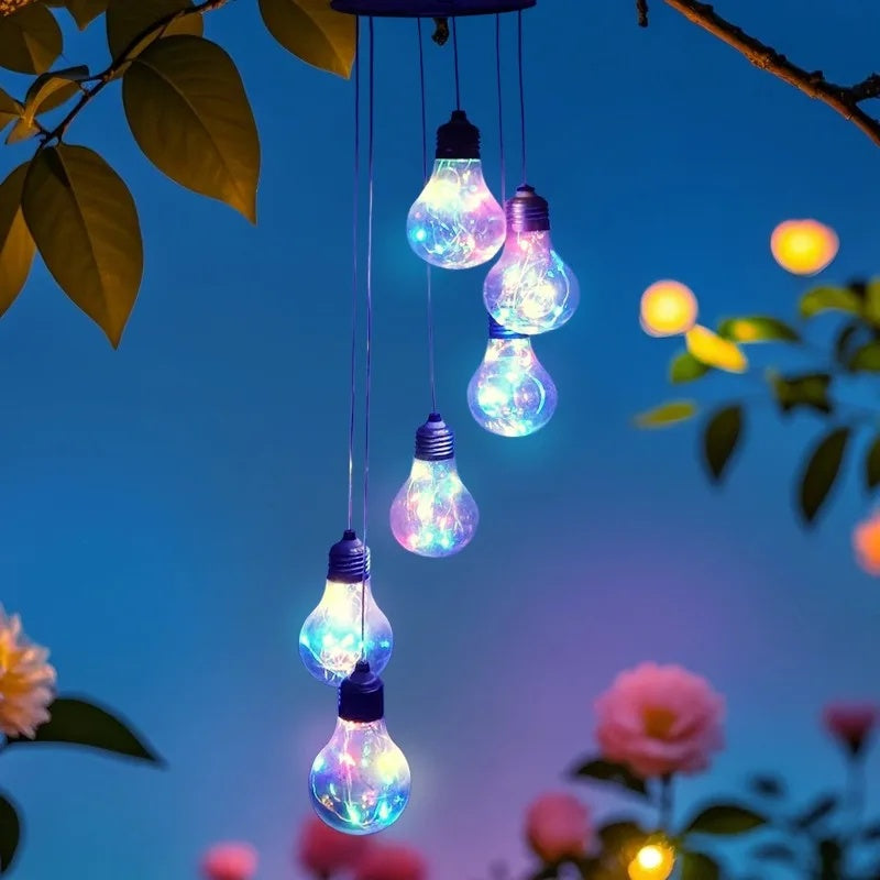 Hanging Solar Garden Light Chime Decoration