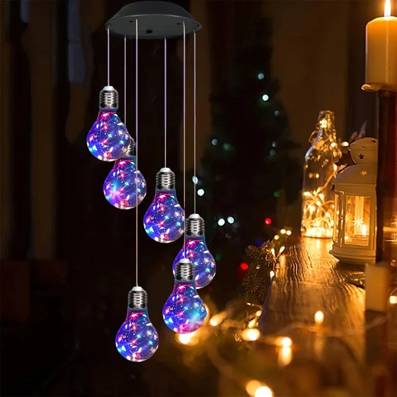 Hanging Solar Garden Light Chime Decoration