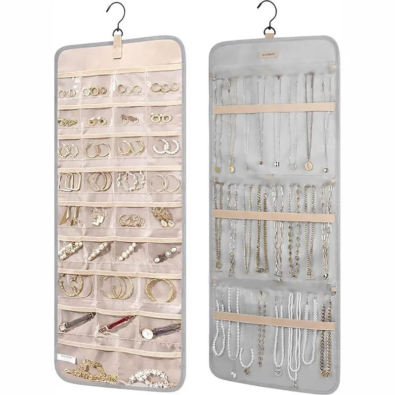 Hanging Wall-Mounted Jewelry Storage Organizer