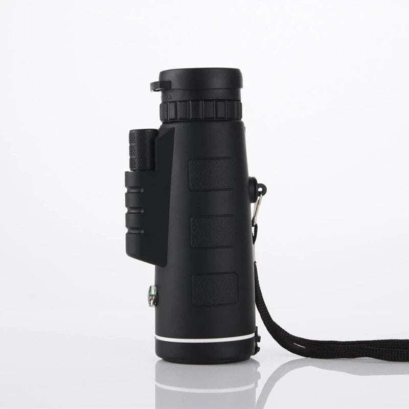 HD Monocular – High-Powered Waterproof Telescope with Smartphone Holder & Tripod