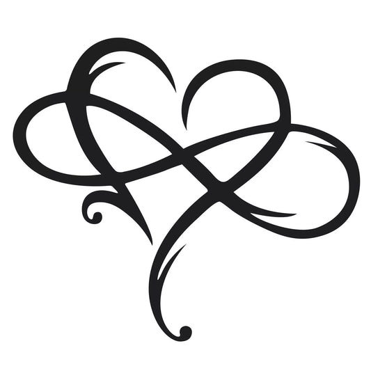Heart Infinity Wall Decor