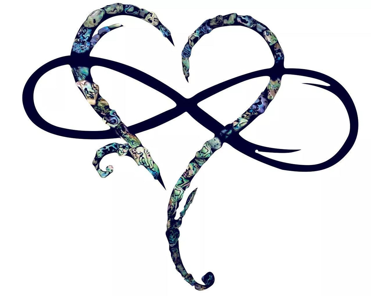 Heart Infinity Wall Decor