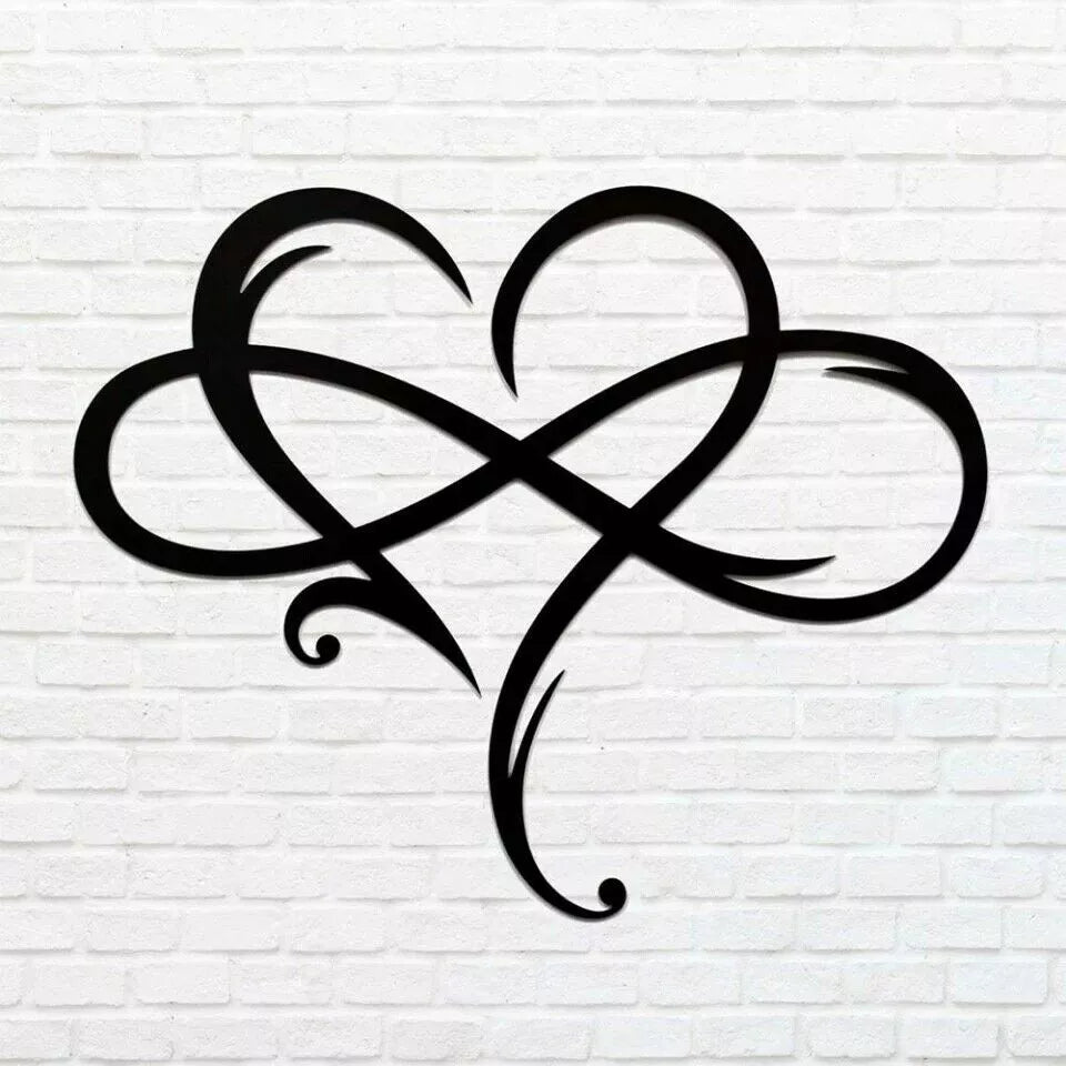 Heart Infinity Wall Decor