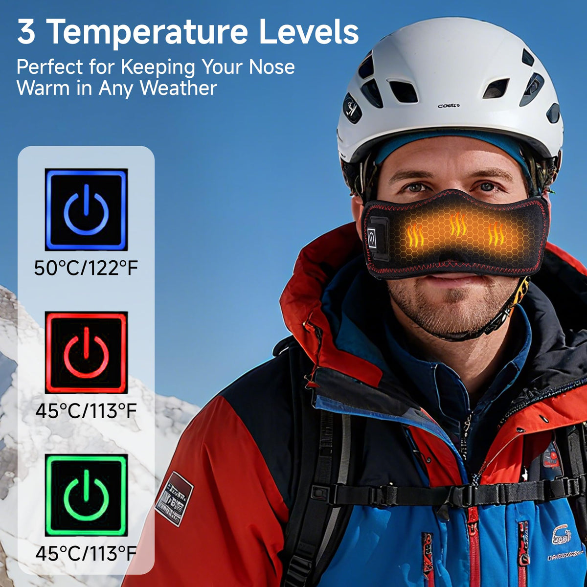 Heated Nasal Mask for Soothing Warmth & Everyday Comfort