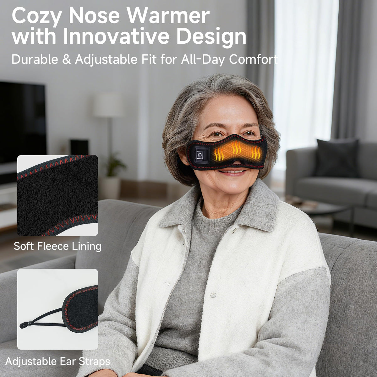 Heated Nasal Mask for Soothing Warmth & Everyday Comfort