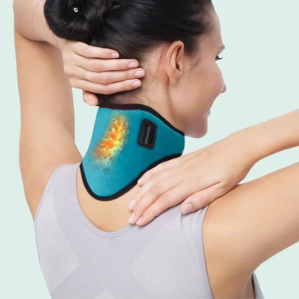 Heated Neck Collar - Neck Wrap for Muscle Tension and Headaches