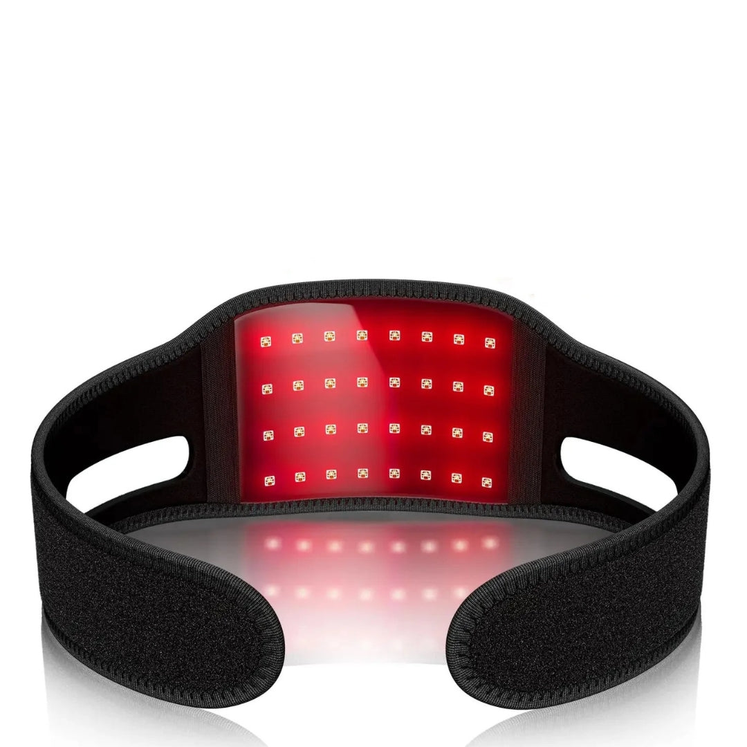 Heated Neck Wrap with Red Light Therapy – Heat & Massage for Neck Pain Relief