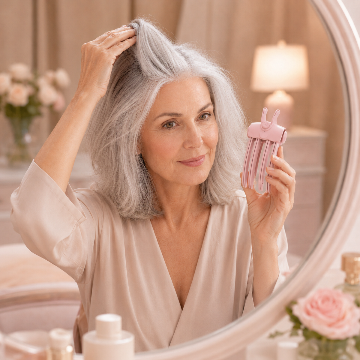 Heated Root-Lift Volumizing Hair Clip