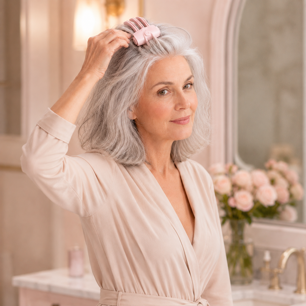 Heated Root-Lift Volumizing Hair Clip