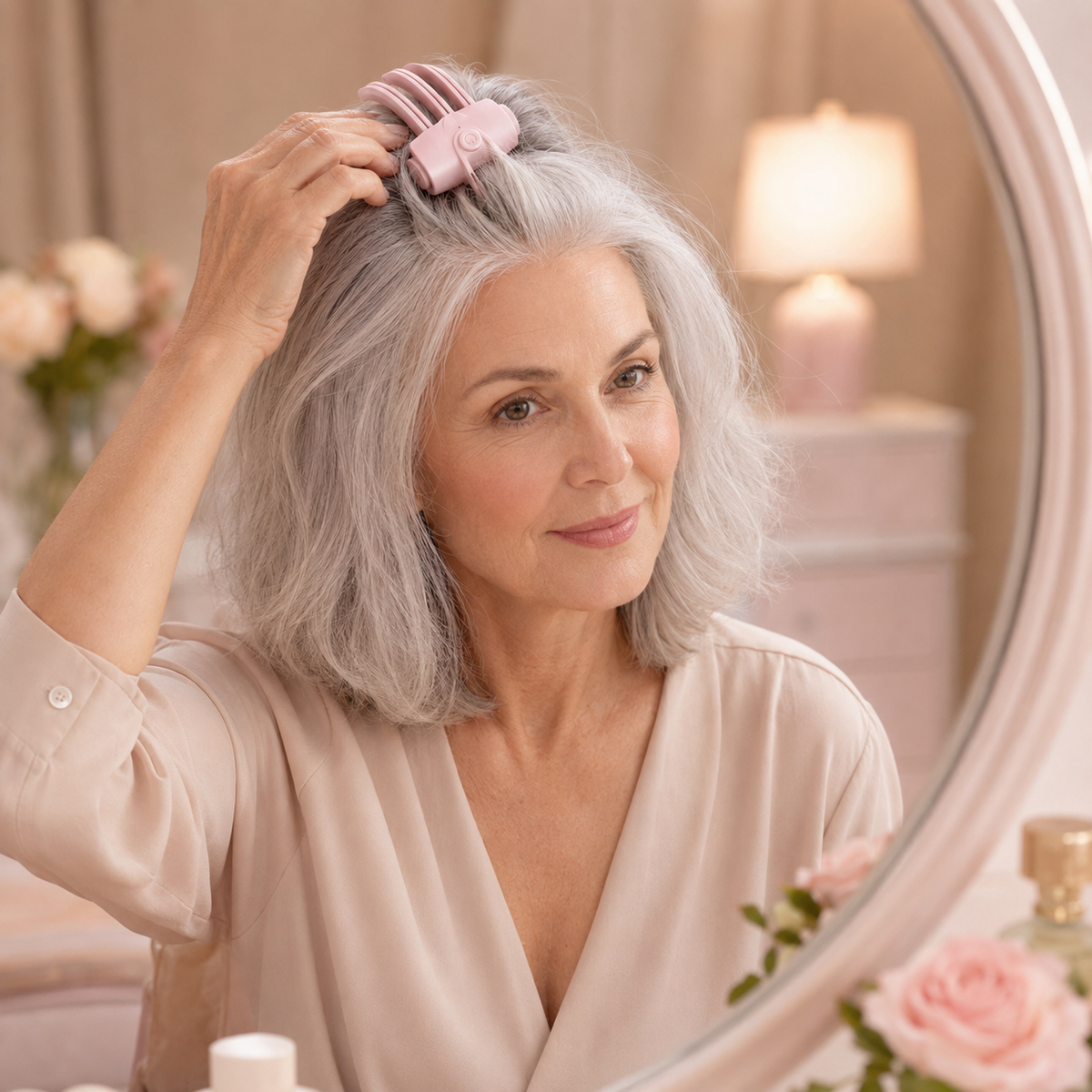 Heated Root-Lift Volumizing Hair Clip