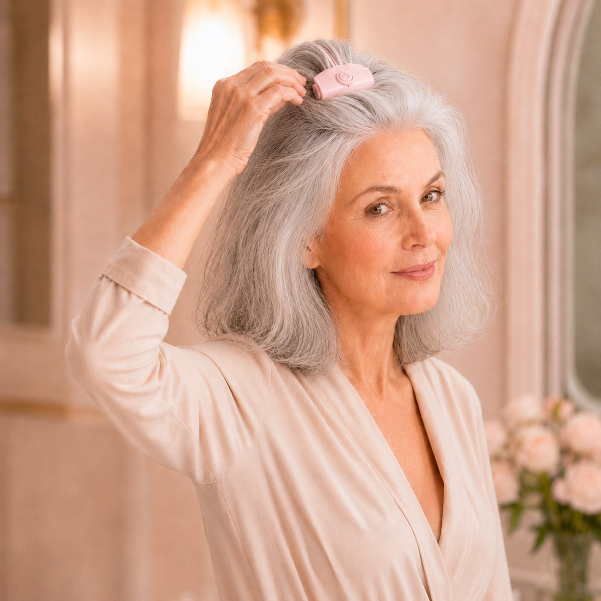 Heated Root-Lift Volumizing Hair Clip