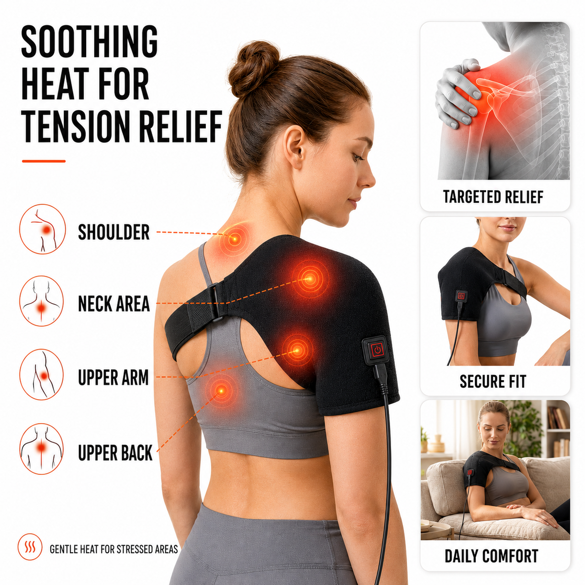 Heated Shoulder Brace