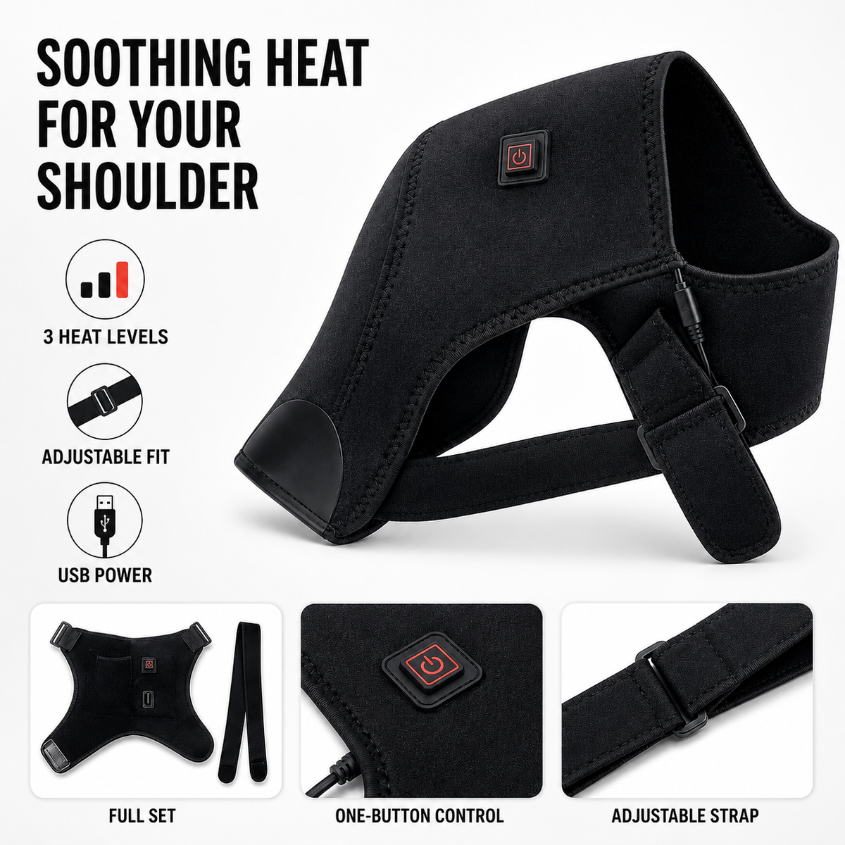 Heated Shoulder Brace