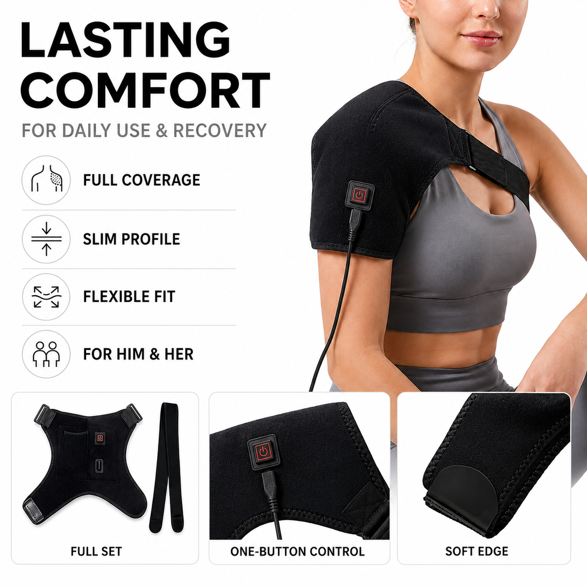 Heated Shoulder Brace