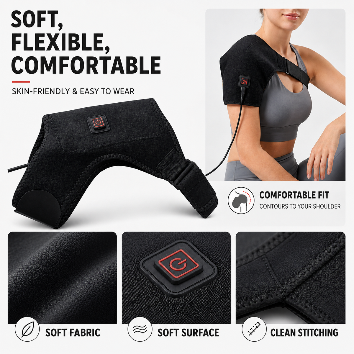 Heated Shoulder Brace