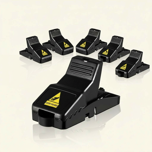 Heavy-Duty Mouse Traps (Pack of 6)