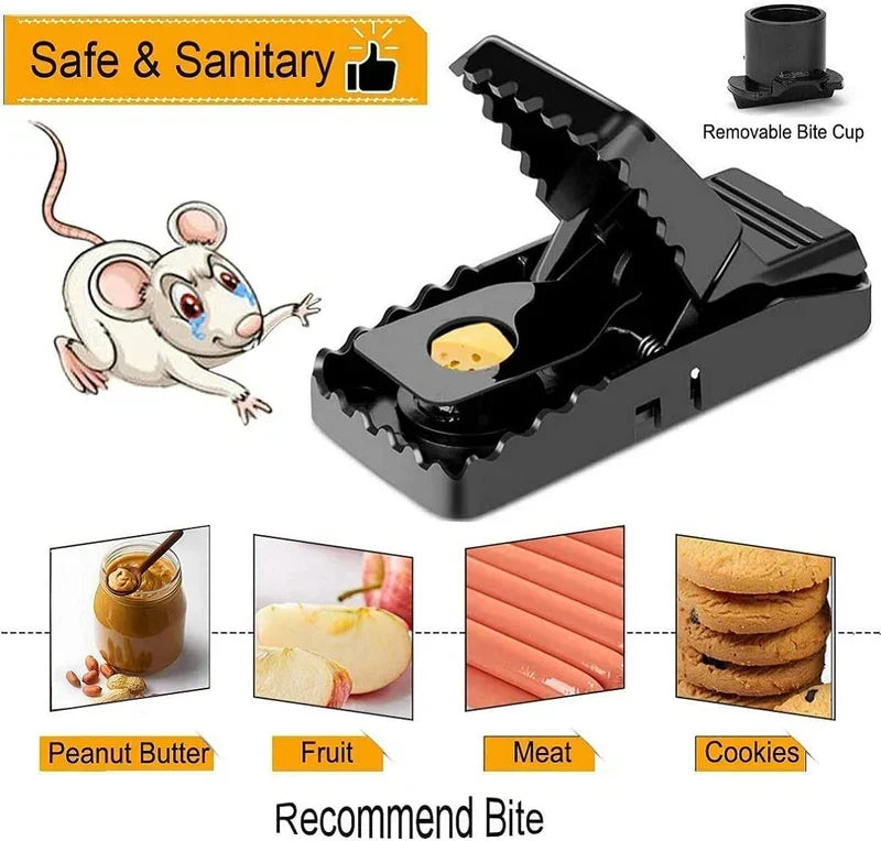 Heavy-Duty Mouse Traps (Pack of 6)