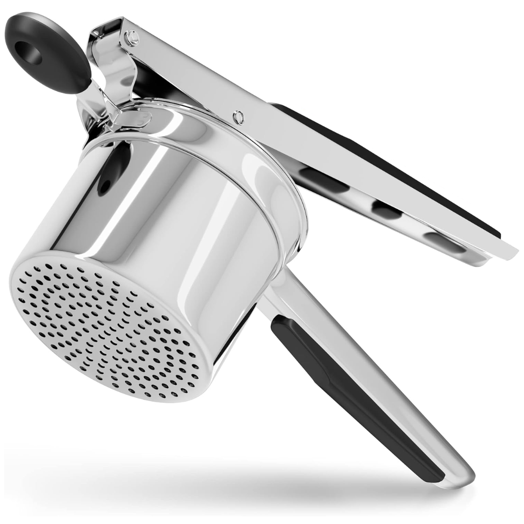 Heavy-Duty Stainless Steel Potato Masher for Smooth Mash
