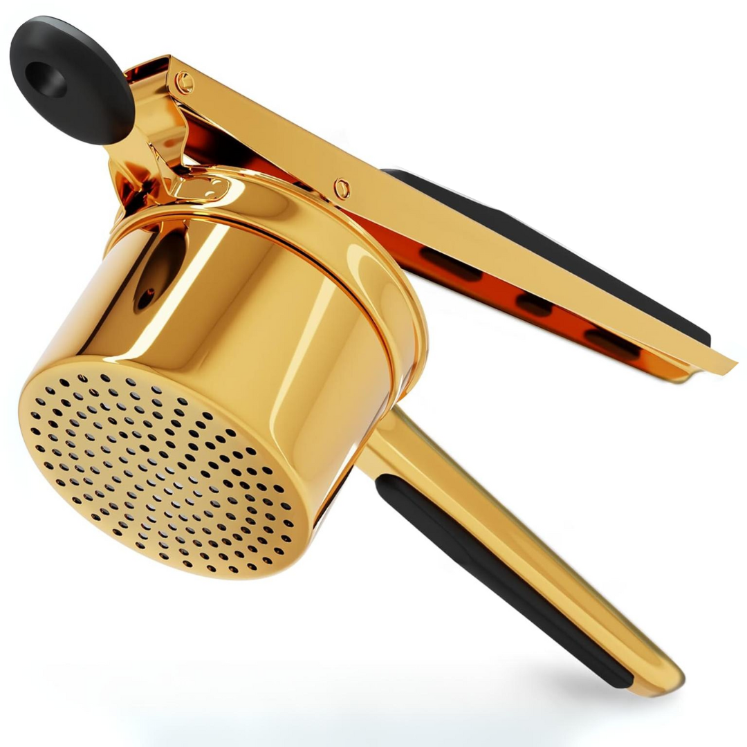 Heavy-Duty Stainless Steel Potato Masher for Smooth Mash