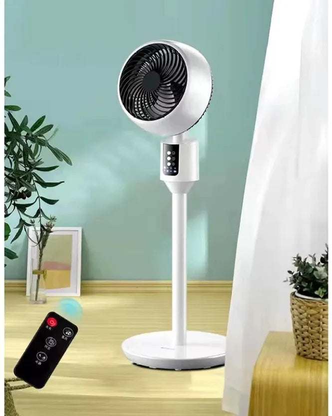Height-Adjustable Modern Desk Fan