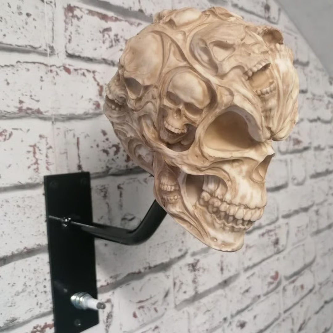Helmet Holder - Wall Mount Holder for Helmet and Jacket