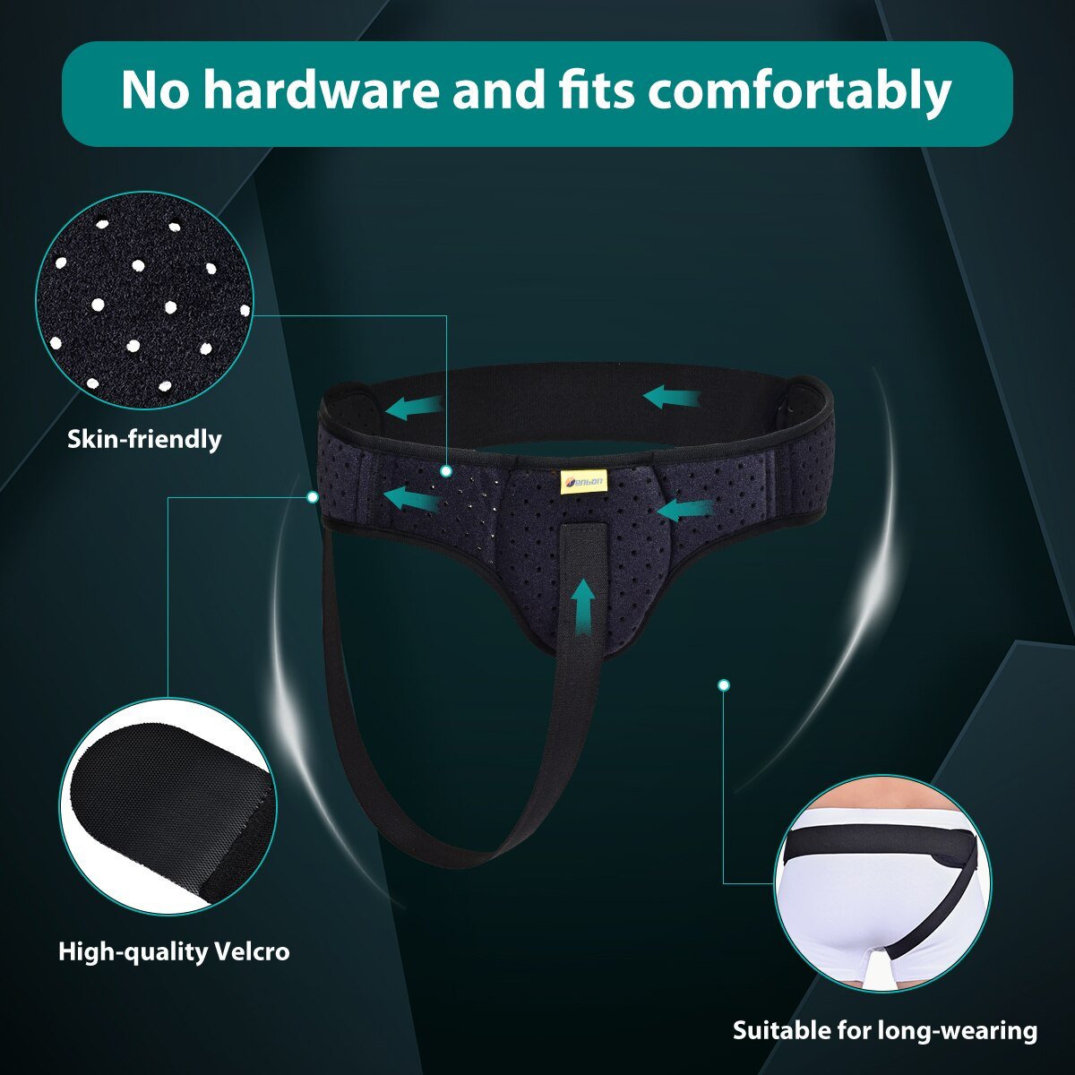 Hernia Belt – Support Brace for Active Individuals
