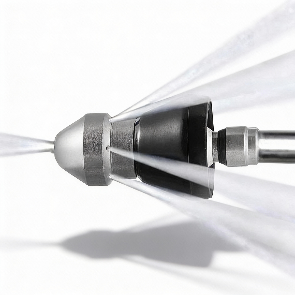 High-Pressure Drain Jet Nozzle – Stainless Steel Sewer Cleaning Jetter for Fast Pipe Unclogging