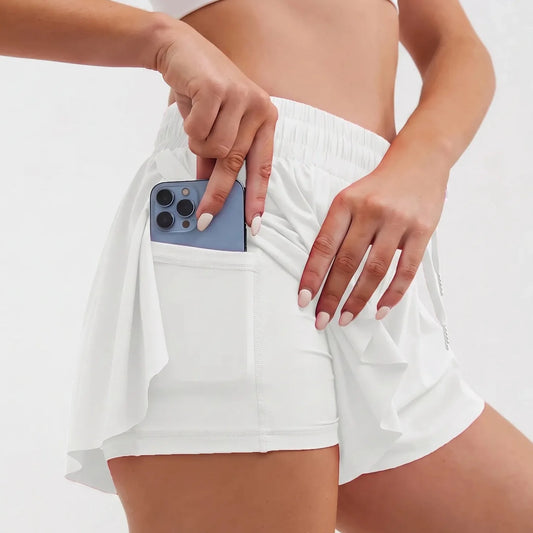 High-Waisted Women's Tennis Skirt