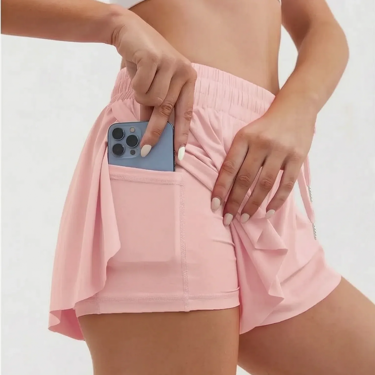 High-Waisted Women's Tennis Skirt