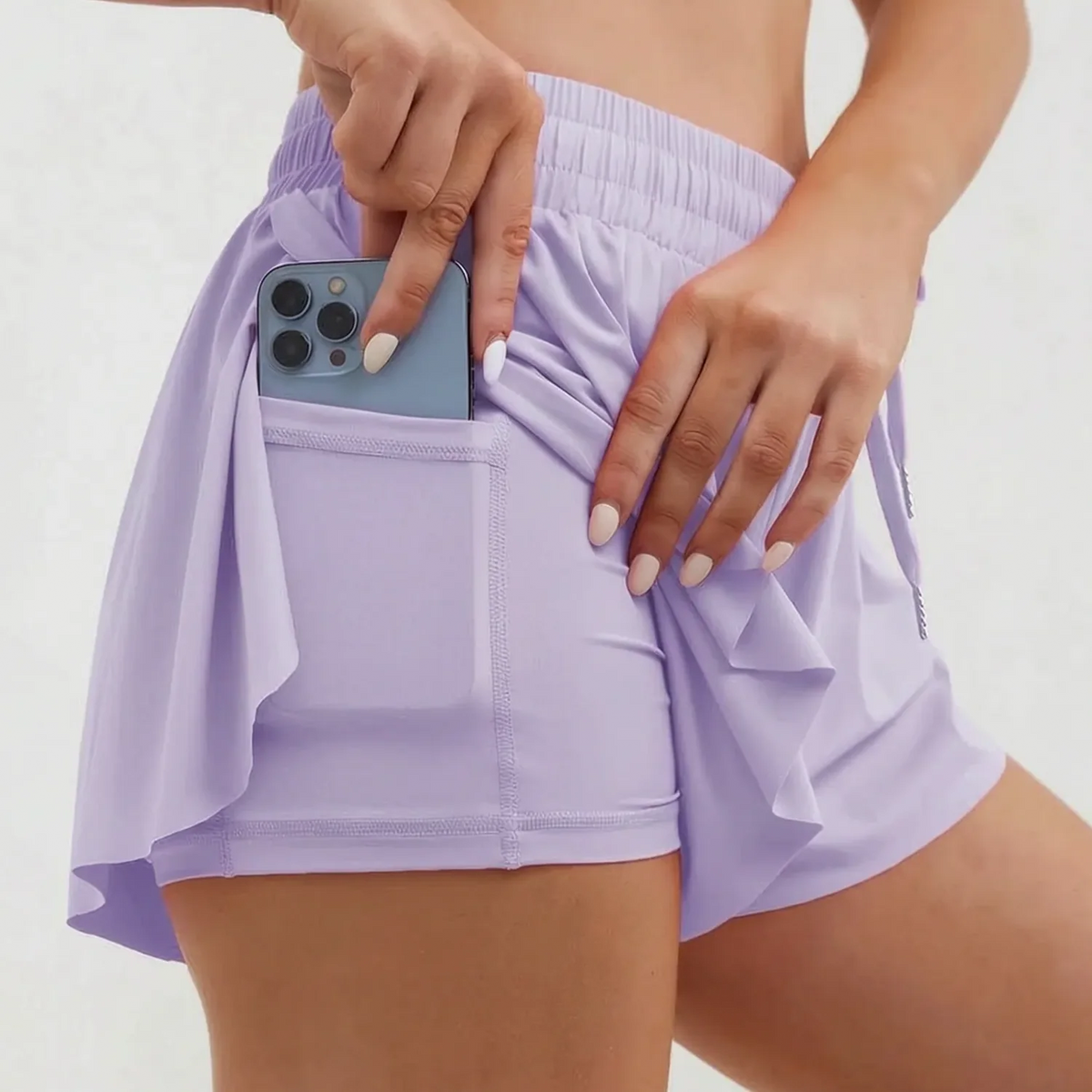 High-Waisted Women's Tennis Skirt