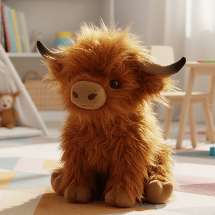 Highland Cow Soft Plush Toy