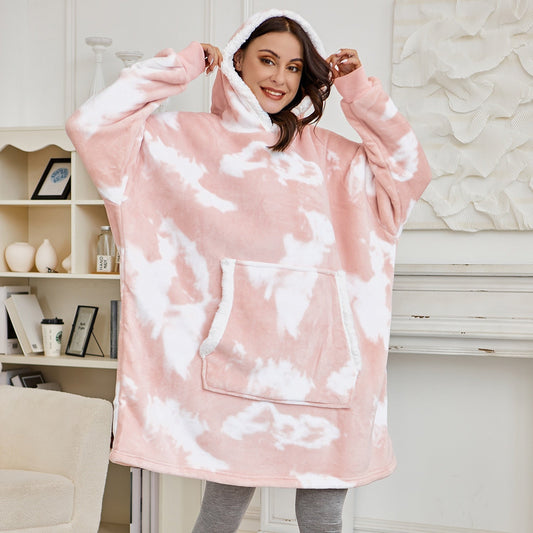 Hoodie and Blanket in One – Combination of a Soft Hoodie and a Comfortable Blanket