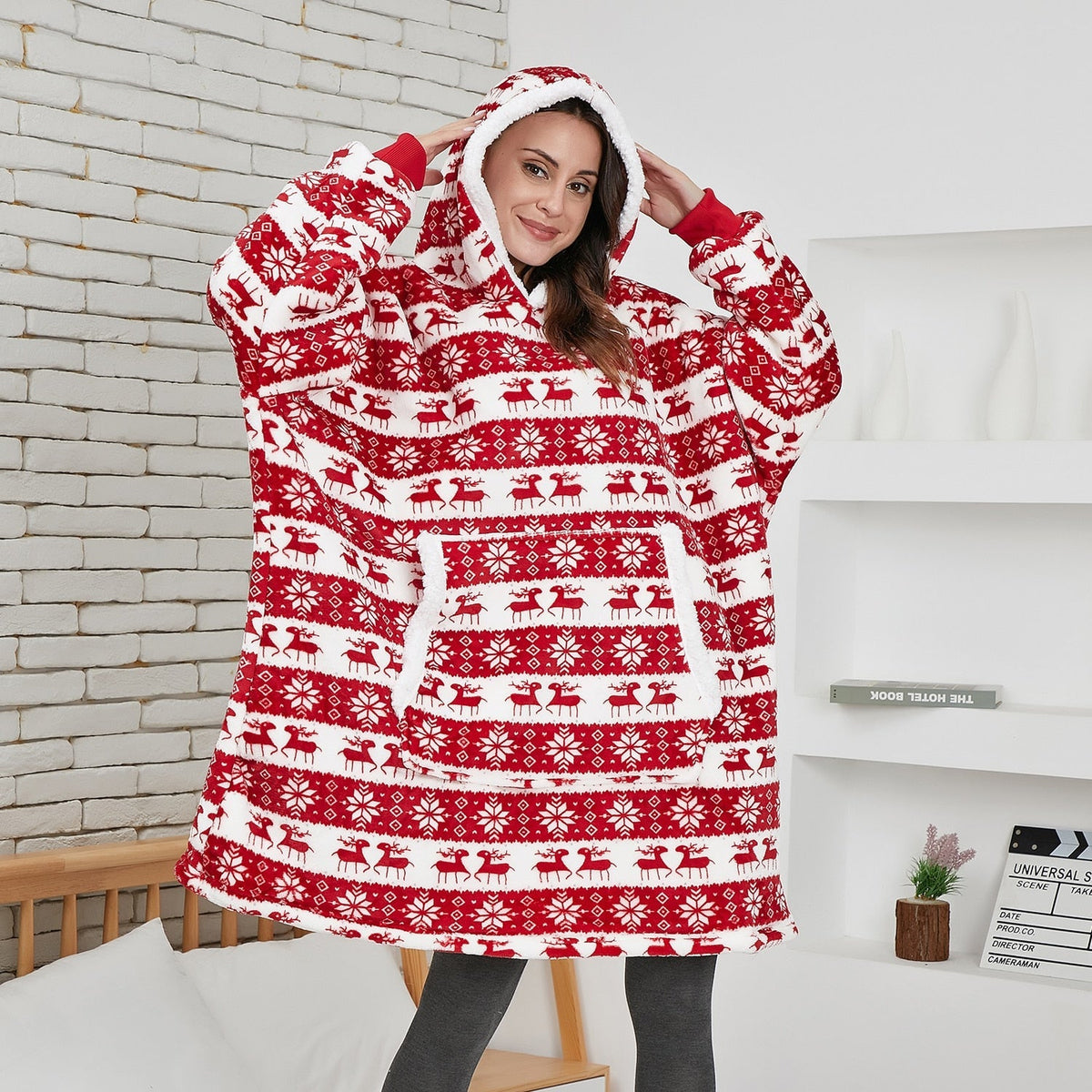 Hoodie and Blanket in One – Combination of a Soft Hoodie and a Comfortable Blanket