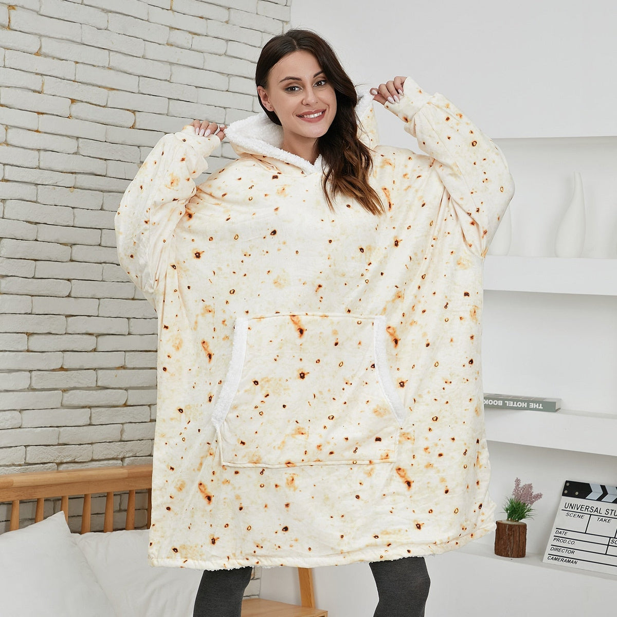 Hoodie and Blanket in One – Combination of a Soft Hoodie and a Comfortable Blanket