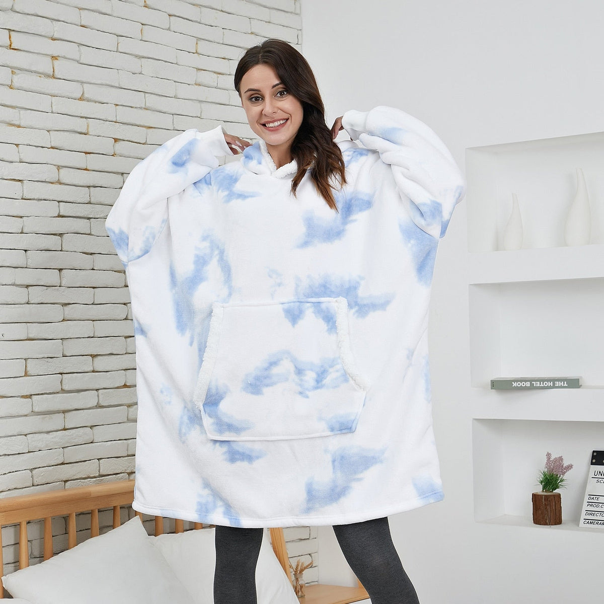 Hoodie and Blanket in One – Combination of a Soft Hoodie and a Comfortable Blanket
