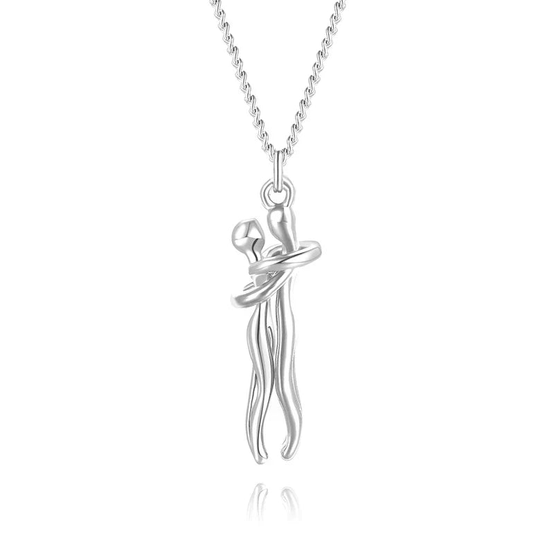 Hug Pendant Necklace