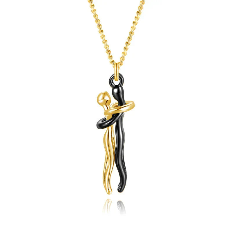 Hug Pendant Necklace