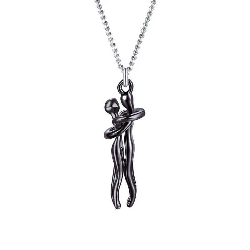 Hug Pendant Necklace