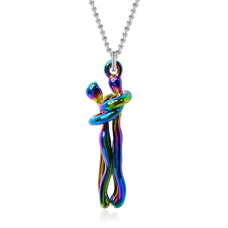 Hug Pendant Necklace